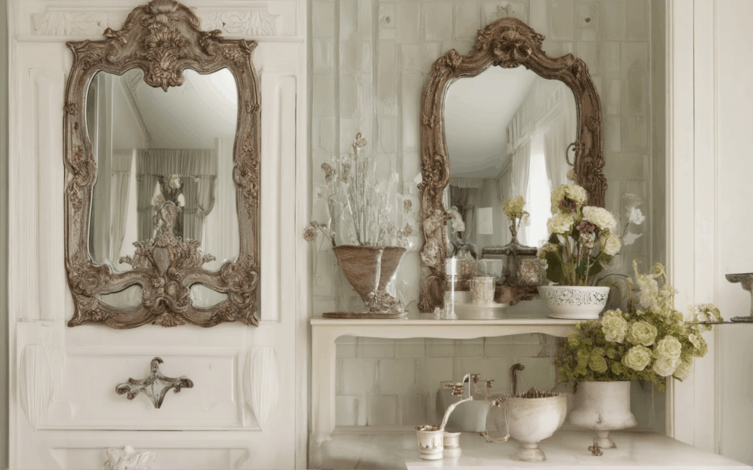Transform Your Home with Timeless Antique-Inspired Decor Ideas: Mirror Accents and Vintage Style