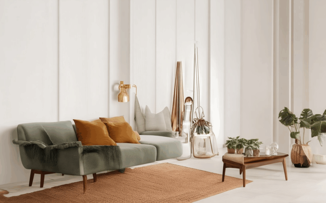Curated Decor Ideas: Mastering Timeless Style with the 3-5-7 Rule and Golden Touches | Mid-Century Modern Home Design