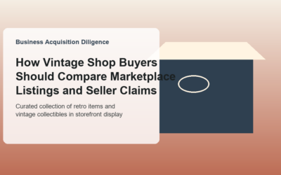 How Vintage Shop Buyers Should Compare Marketplace Listings and Seller Claims